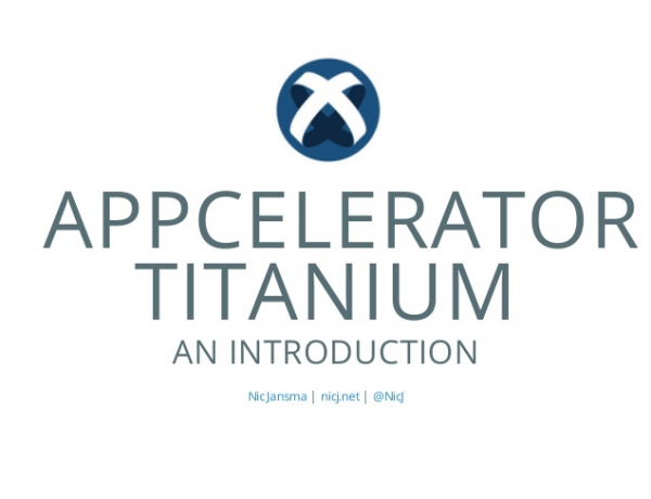 Appcelerator Titanium Intro